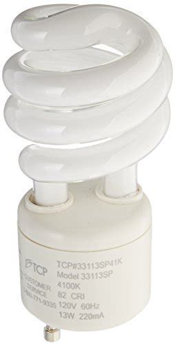 Tcp 33113sp41k Cfl Spring Lamp 60 Watt Equivalent Only 13w Used