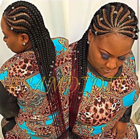 They may take a bit of time to create, but the intricate finish is. Ghana Braids | Natural Hair Style Braids | Pinterest ...