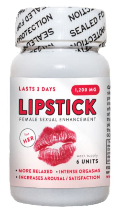 Lipstick Female Sexual Enhancement Uniqe Blend Passionx
