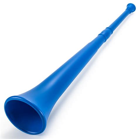Blue 26in Plastic Vuvuzela Stadium Horn Collapses To 14in Walmart Com