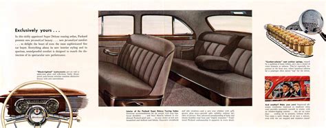 1949 Packard Super And Super Deluxe Brochure