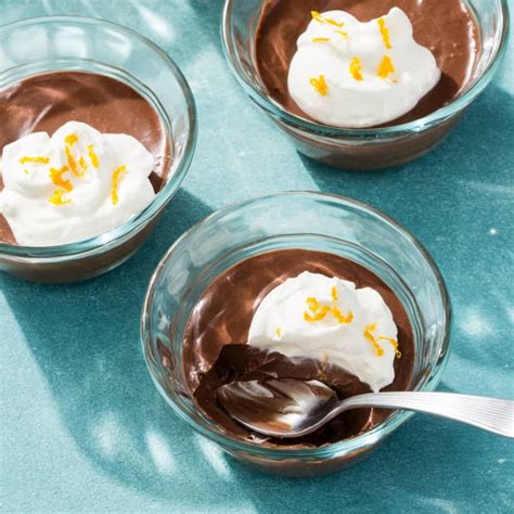 A traditional chocolate mousse with a hint of orange flavor. Orange Chocolate Mousse | Cook's Country