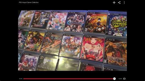 Ps3 Import Game Collection Youtube
