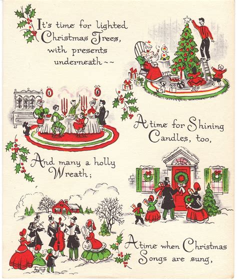 View From The Birdhouse Vintage Christmas Cards
