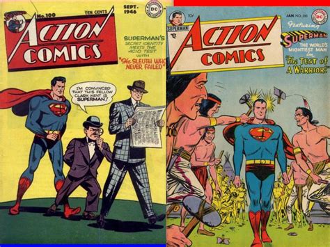 Daves Comic Heroes Blog Action Comics Centennial 100 And 200