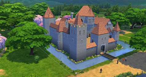 The Sims 4 Medieval Royal Castle Sims Dels World