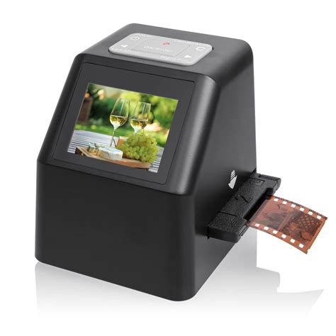 High Resolution Portable Film Scanner 22mp Slides Negatives 35mm Lcd