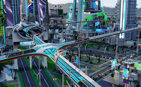 Transportation Of The Future Simcity Cities Of Tomorrow Future