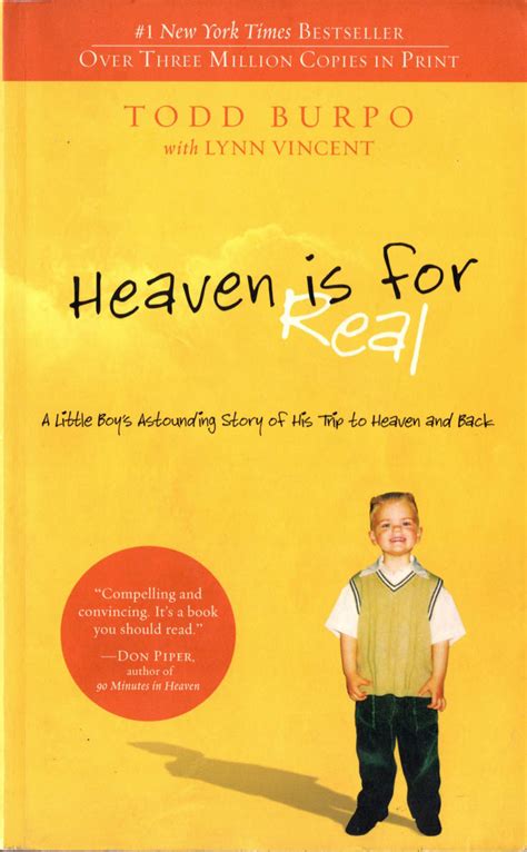 Heaven Is For Real Todd Burpo And Lynn Viincent 2011 Pb