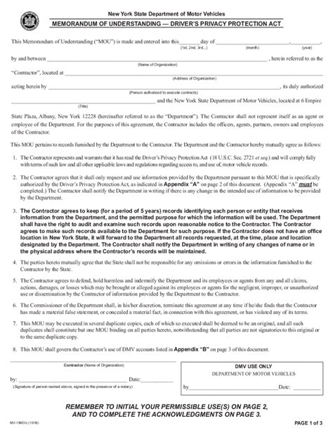 2020 New York Dmv Forms Fillable Printable Pdf And Forms Handypdf
