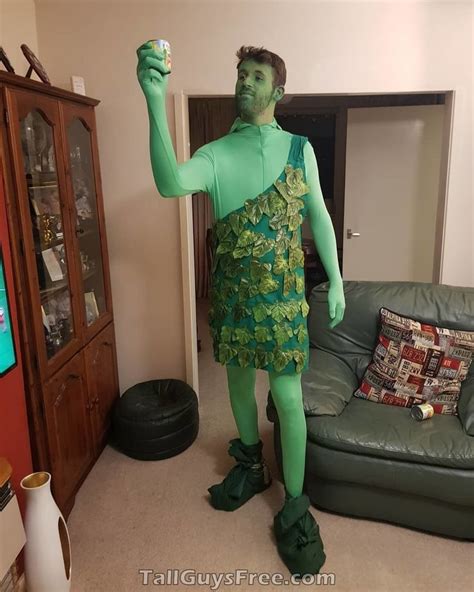 Tall Guy Costume Jolly Green Giant Mens Costumes Tall Guys Diy