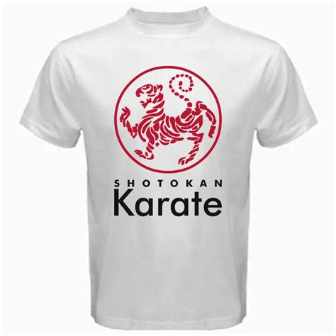 Shotokan Tiger Karate Big Logo Nna Mixed Martialer Artser T Shirt Usa Size Men S O Neck Printed