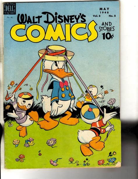 Walt Disneys Comics And Stories 92 Vf Dell Golden Age Comic Book