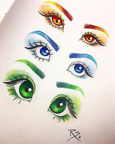 Different Types Of Eyes Drawing at GetDrawings | Free download