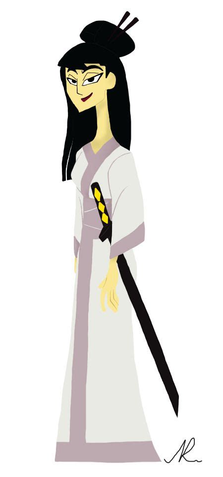 Female Samurai Jack Samurai Jackie By Teslaeffect Dibujos