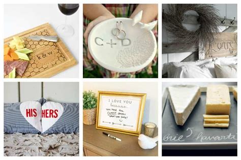 For couples moving in together for the first time, a plaque (for indoors or out) that celebrates their new life together—and their newly shared initial. 15 Thoughtful DIY Wedding Gifts that Every Couple Will ...