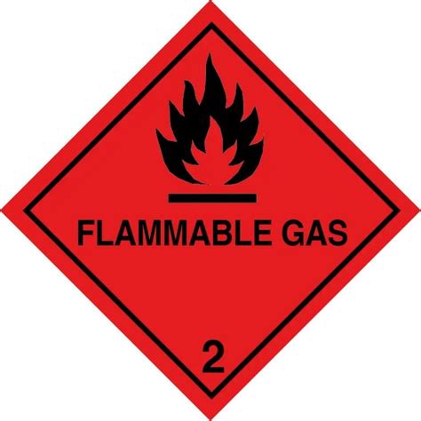 Class 4 1 Flammable Solid Placard Dangerous Goods