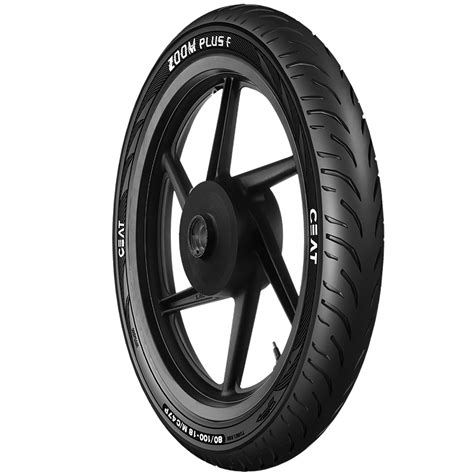 Ceat bike tyres provide excellent grip on both wet and dry roads. Ceat ZOOM PLUS 90 90 19 Requires Tube 52 P Front Two ...
