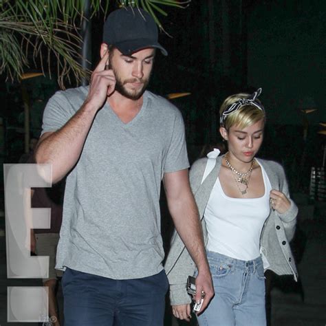 Photos From Miley Cyrus And Liam Hemsworths Movie Date