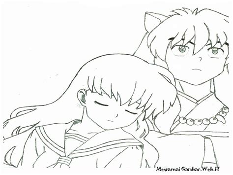Merupakan karya baru dari sisi visual ide karakter gaya warna garis dan bentuk belum pernah ada sebelumnya. Mewarnai Gambar Inuyasha | Mewarnai Gambar
