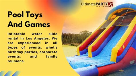 Pool Party Rentals Birthday Party Rentals Ultimate Party Jump