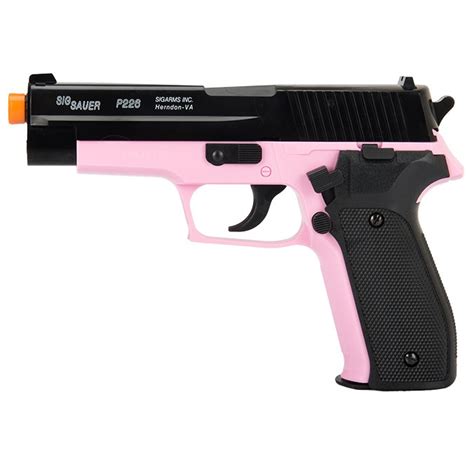 Sig Sauer P226 Licensed Spring Airsoft Pistol Hand Gun Pink Unlimited