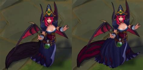 Bewitching Morgana League Of Legends Minecraft Skin