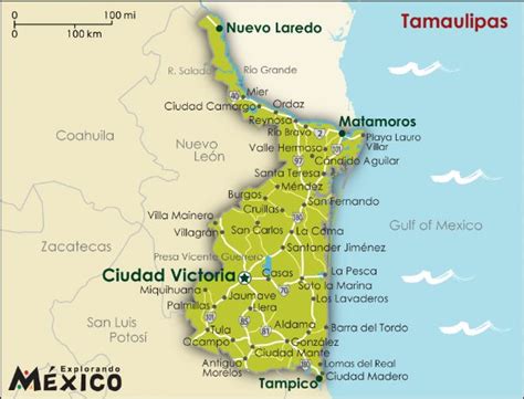Tamaulipas México ¿dónde Esta Tamaulipas Y Más