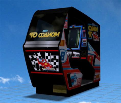 Monaco Gp Arcade Machine Free 3d Model 3ds Open3dmodel 296754
