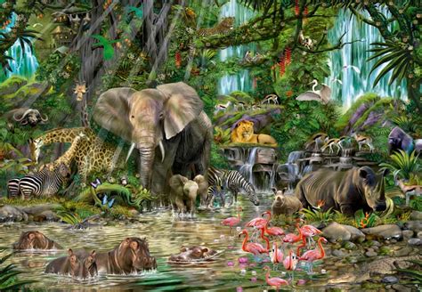 African Jungle Jigsaw Puzzle