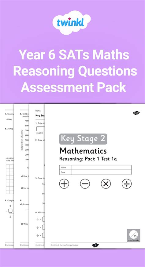 Maths class 6 important questions are very helpful to score high marks in board exams. Year 6 SATs Maths Pack! | Year 6 maths, Maths exam, Math