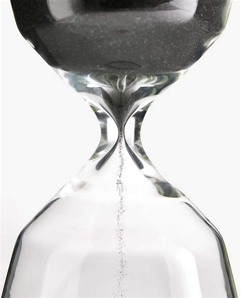 Black Sand Hourglass