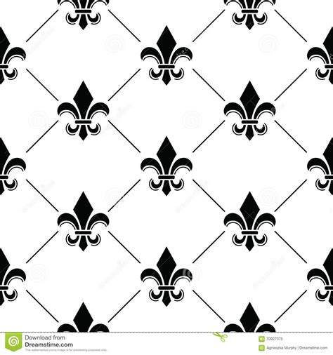 Fleur De Lis Wallpaper Border Lys Musterhintergrund Lily Patroon