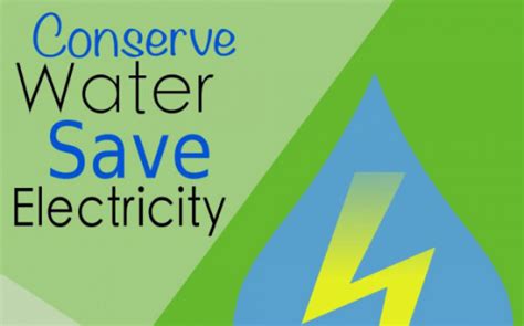 Petition Conserve Water Save Electricity
