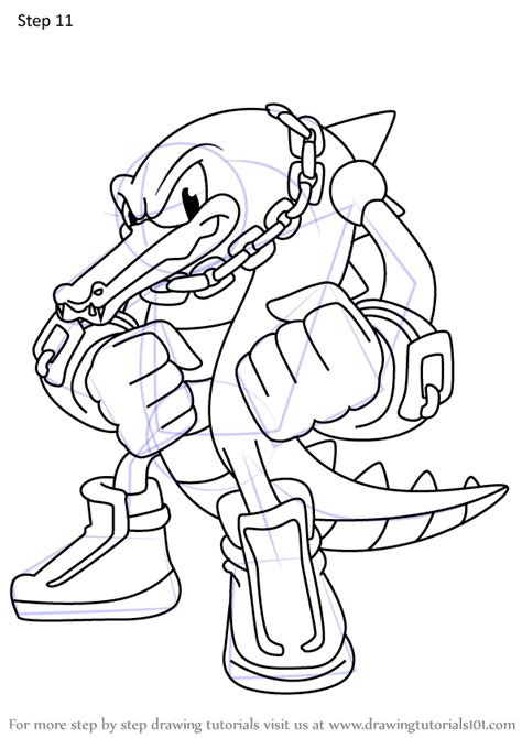 Today i figured i would fill a request. Learn How to Draw Vector the Crocodile from Sonic X (Sonic ...