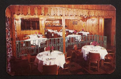 1950s Terrace Dining Room Pocono Gardens Lodge Paradise Valley Cresco