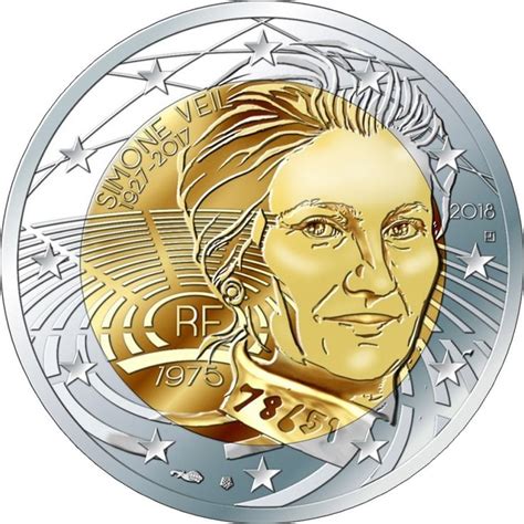 2018 France Euromünzen Euro Währung Euro