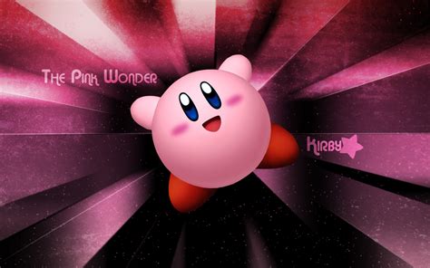 46 Pink Kirby Wallpaper