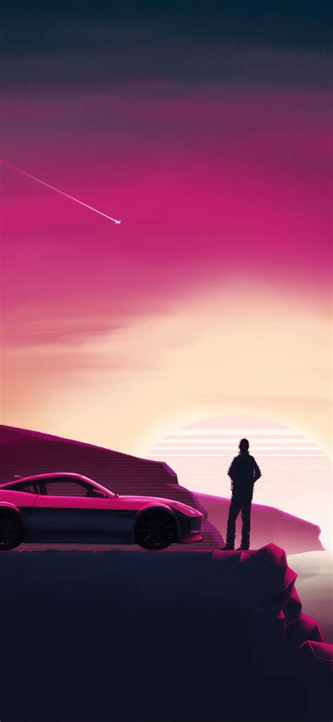 Synthwave Iphone Wallpapers Wallpaper Cave