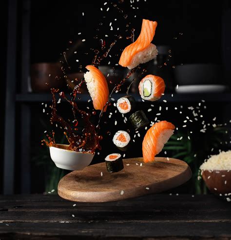 11 Creative Food Photography Ideas Sushi By Pavel Sablya Images