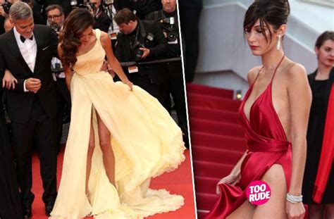 nip slips no undies and more the most shocking wardrobe malfunctions at cannes