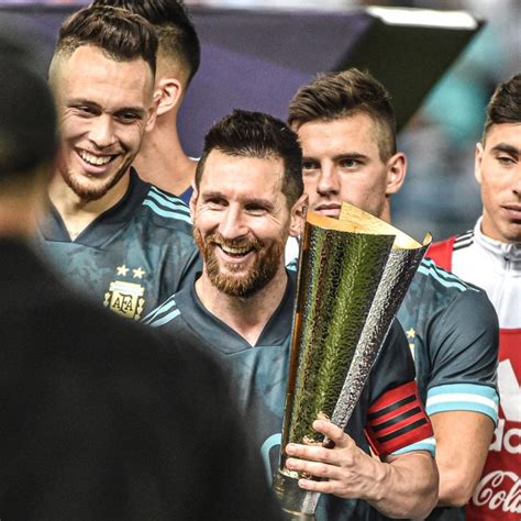 Lionel Messi Wins An International Trophy As Argentina Beat Brazil In Superclasi Sports Nigeria