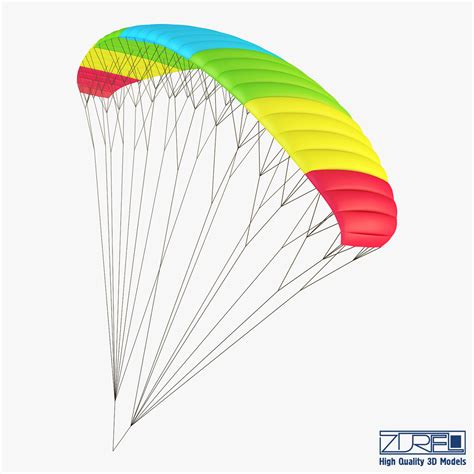 Paraglider V 2 3d Max