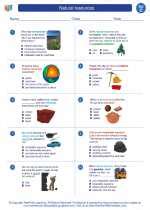 California environmental principles and concepts. Natural resources. Third Grade Science Worksheets and ...
