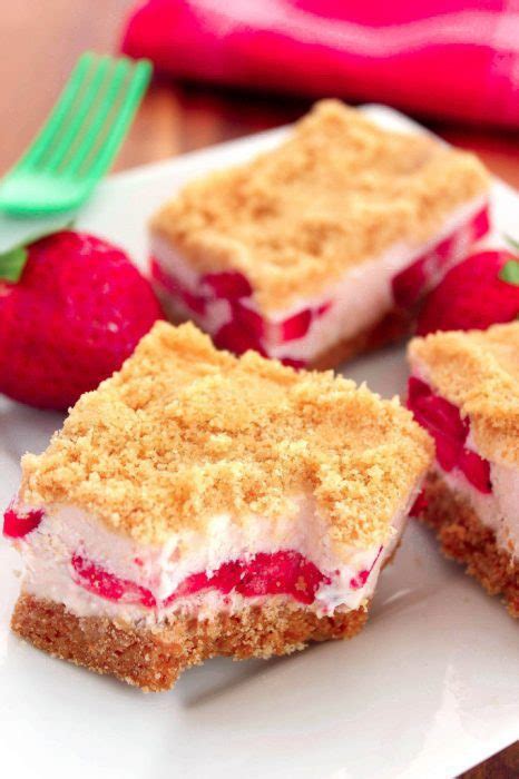Strawberry Shortcake Bars Swanky Recipes Simple Tasty Food Recipes