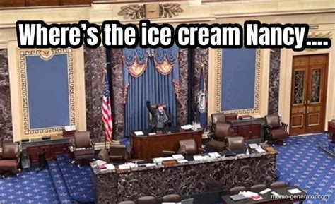 where s the ice cream nancy meme generator