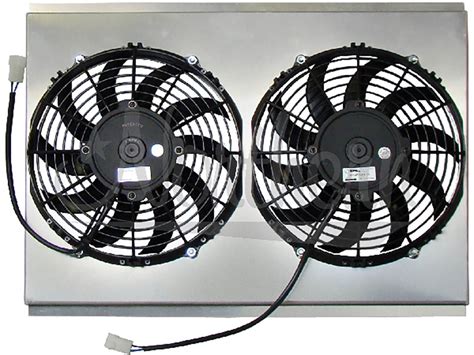 Electric Fan And Shroud Combo Kits Dual 10 Inch Fan Shroud Combo 15 X