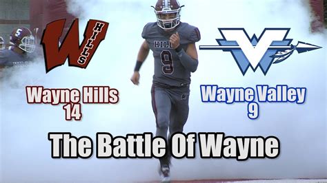 Wayne Hills 14 Wayne Valley 9 Crosstown Rivalry Youtube