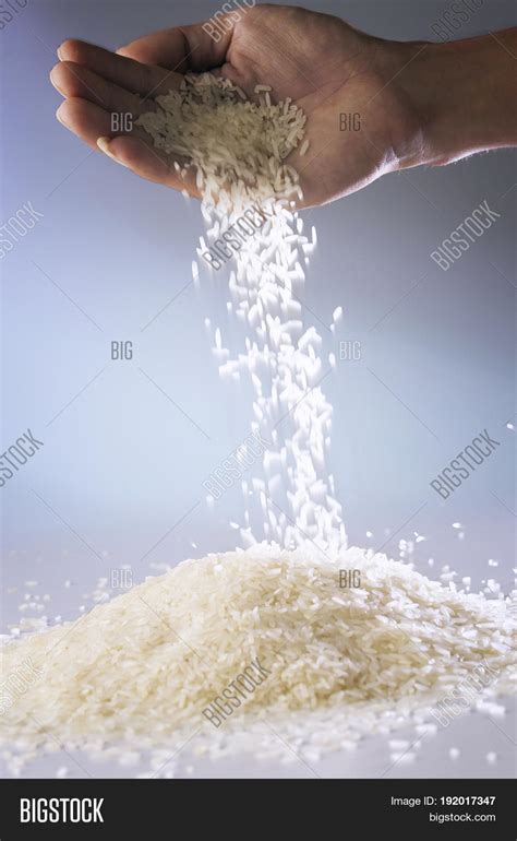 Hand Pouring Uncooked Image And Photo Free Trial Bigstock