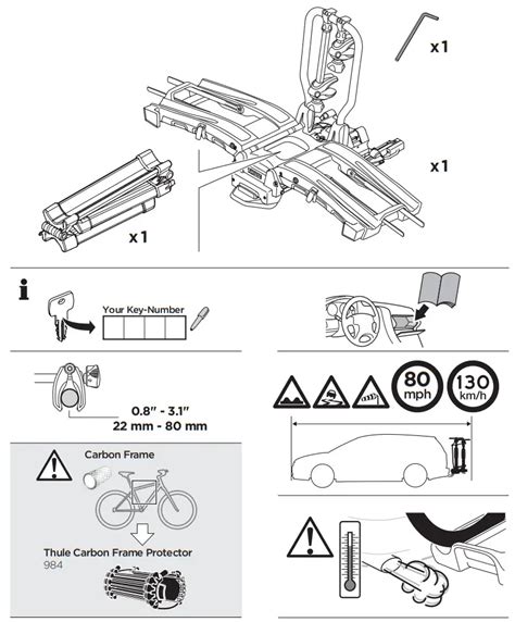 Thule Easyfold Xt Bike Rack Instructions